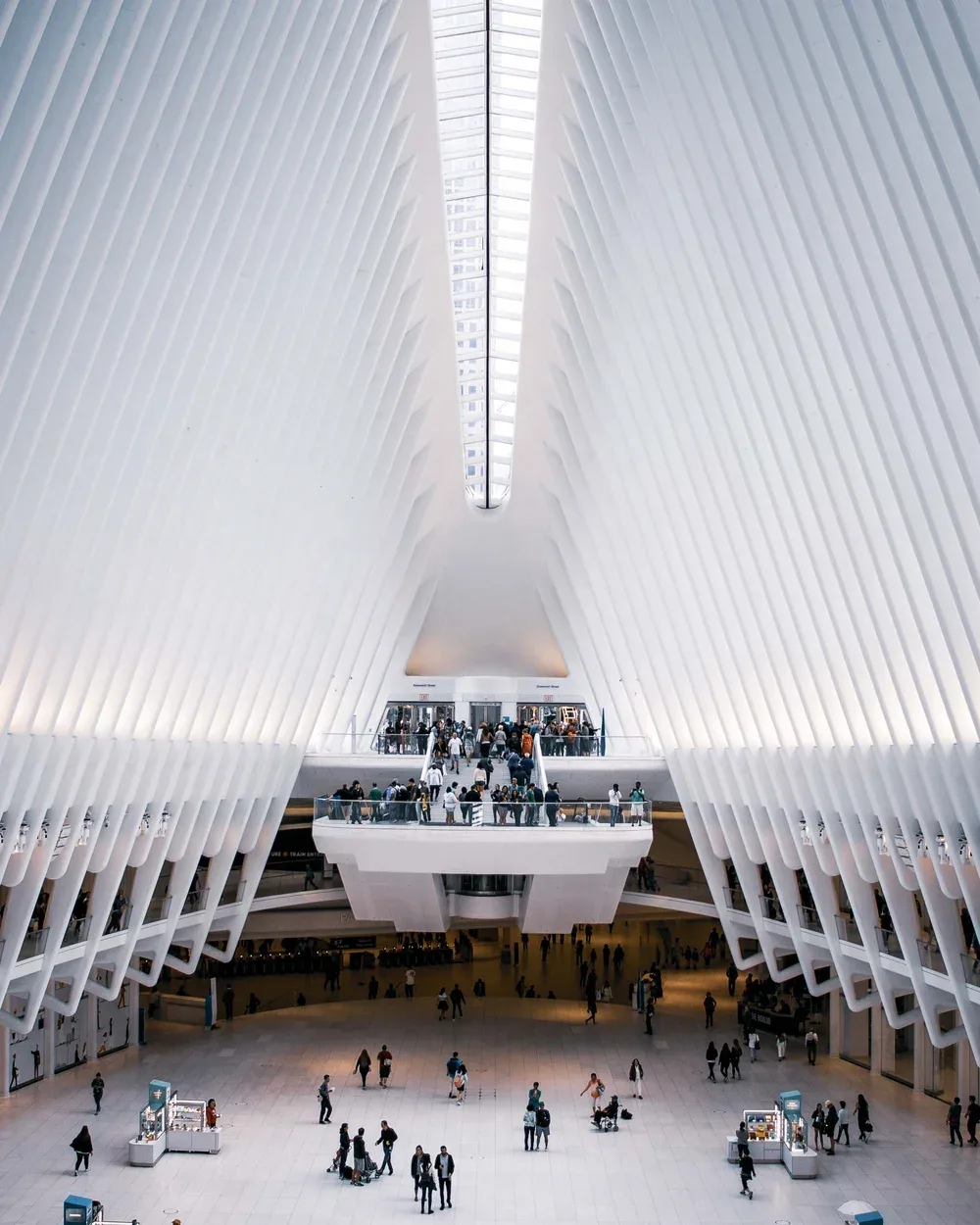 The Oculus at World Trade Center, New York City, interior