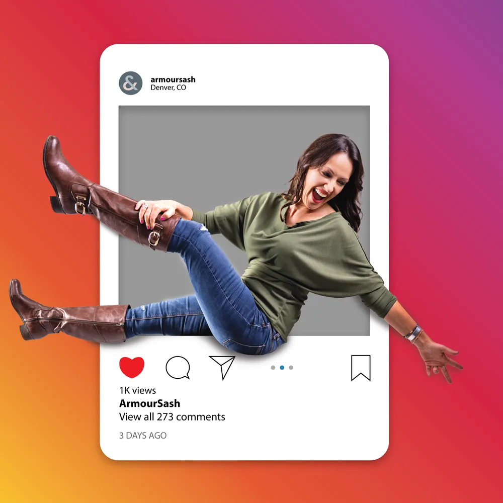 ArmourSash brand campaign creative portrait